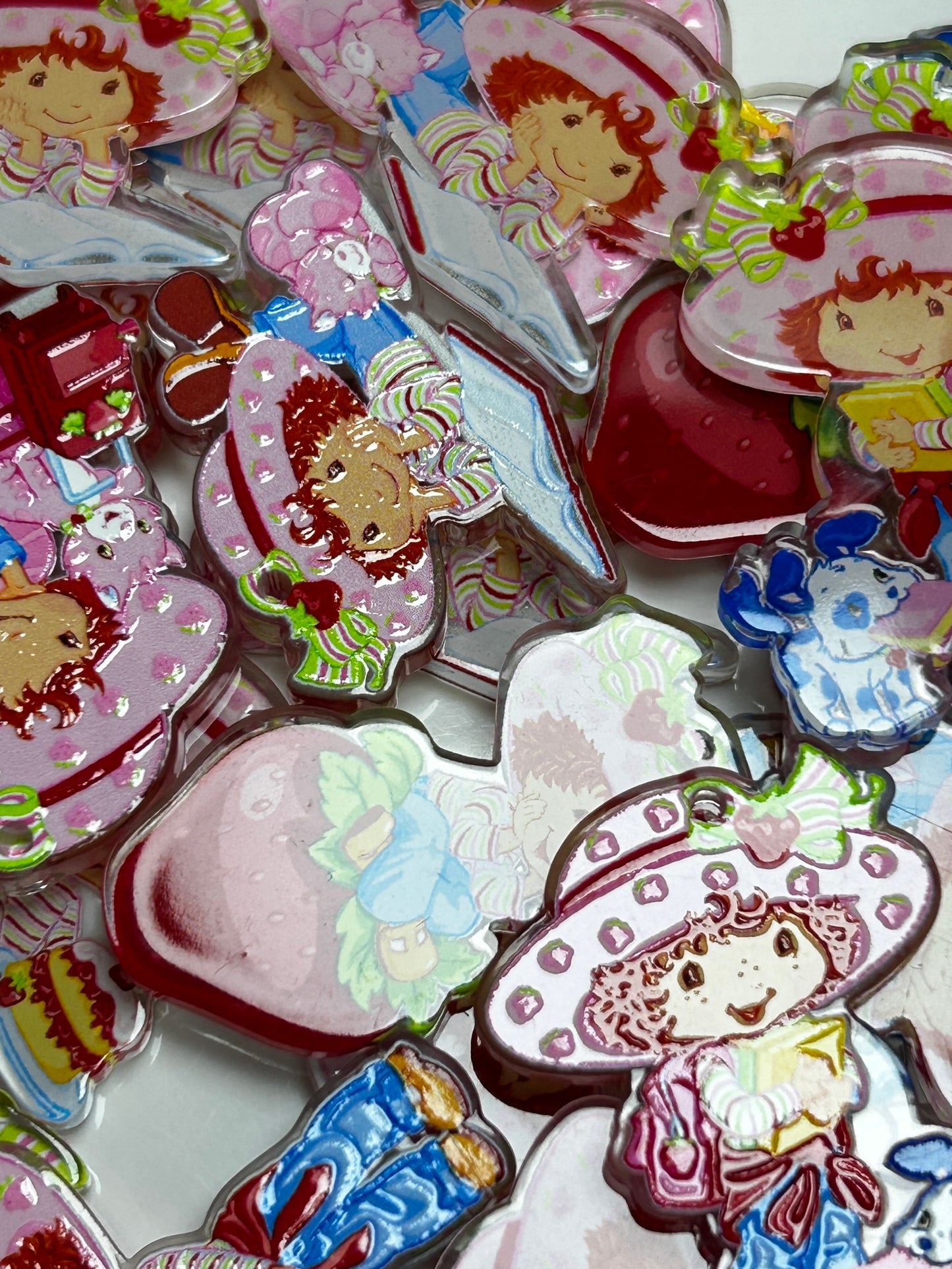 Acrylic charm slices