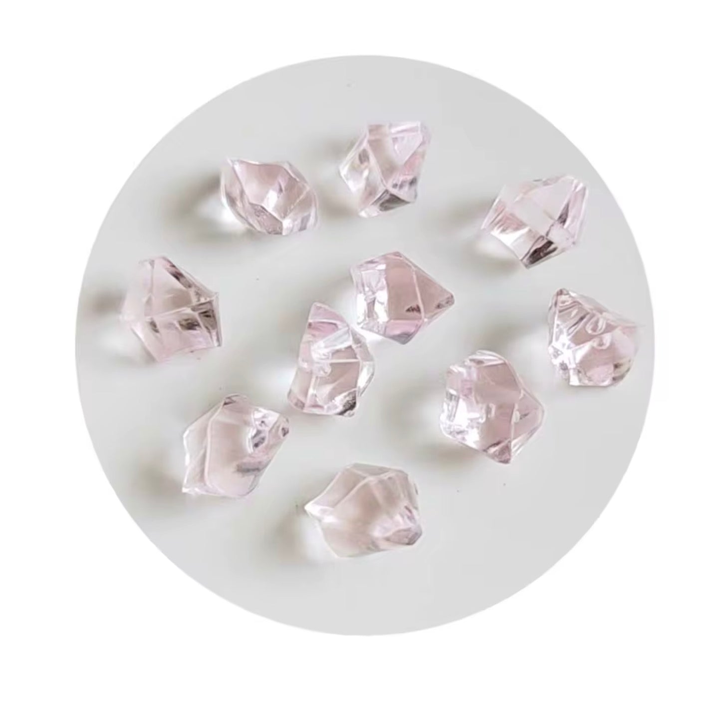 Fake ice 500g bag 10*7*8mm