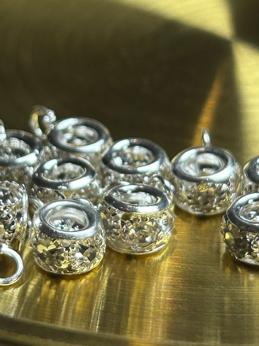 Rhinestone bails.