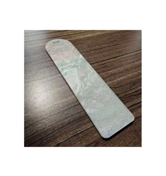 Resin bookmark colourful blank