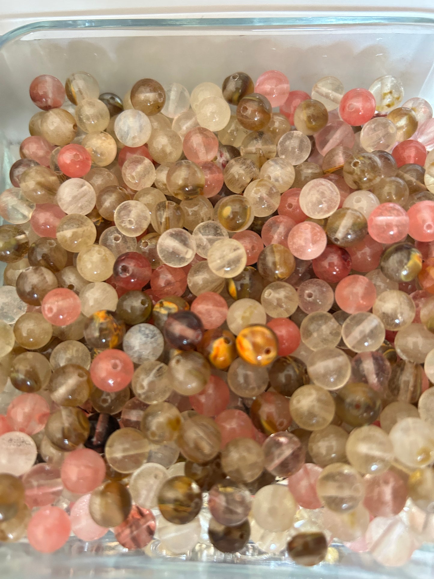 Semiprecious beads