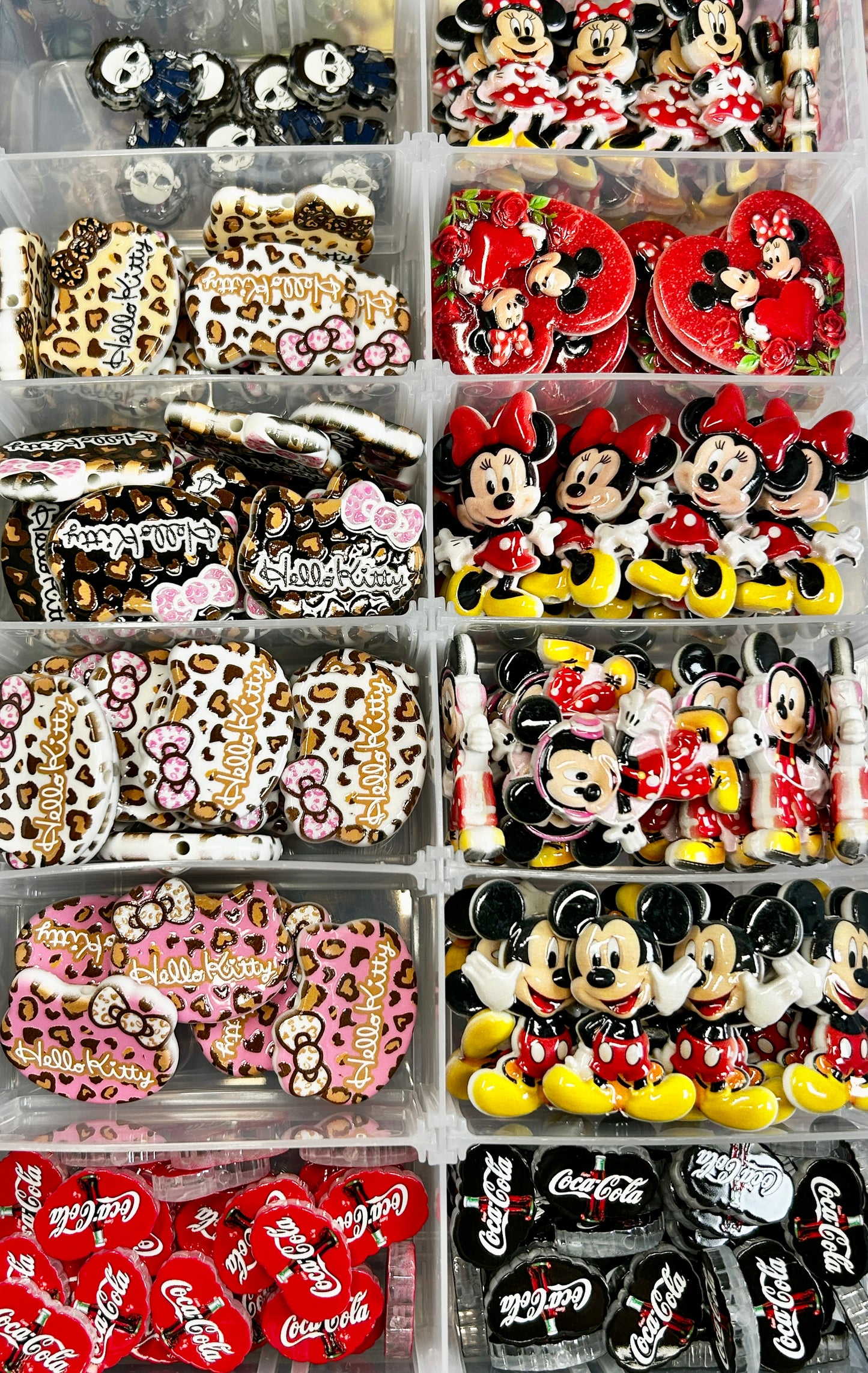 Focal Acrylic Beads