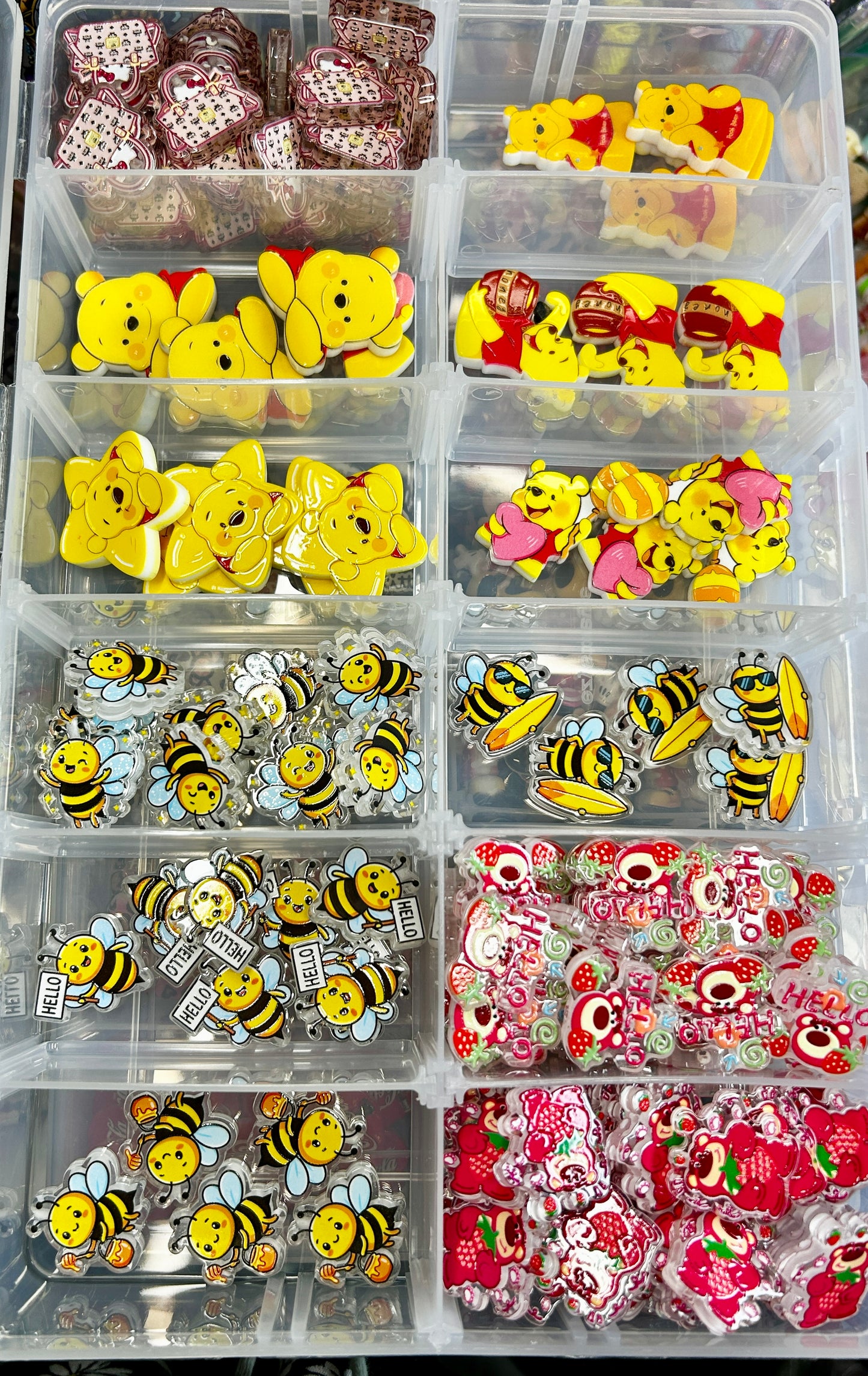 Focal Acrylic Beads
