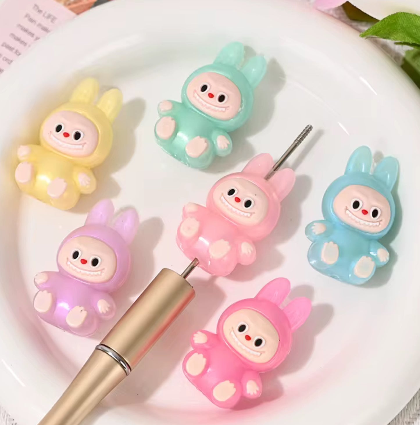 Bubu’s silicone focal beads