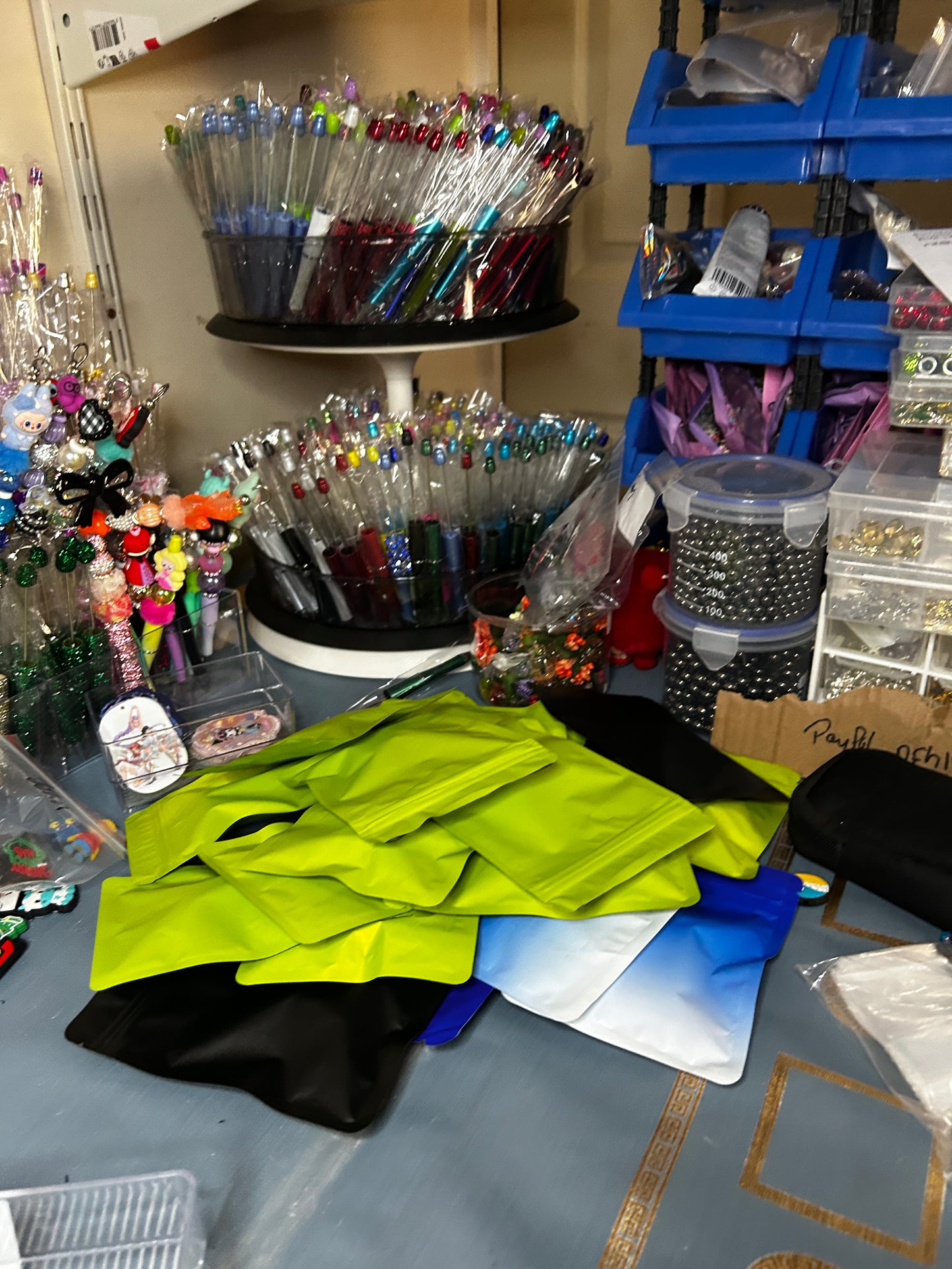Mystery bag night. Available Monday night live reveal only.