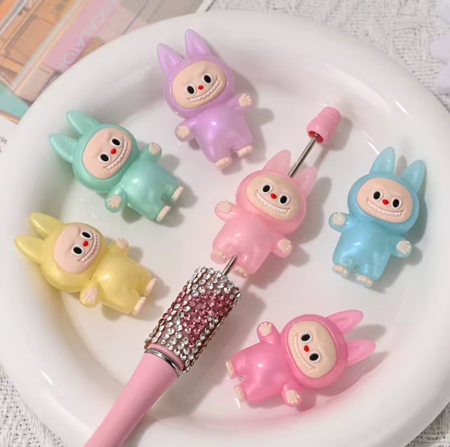 Bubu’s silicone focal beads