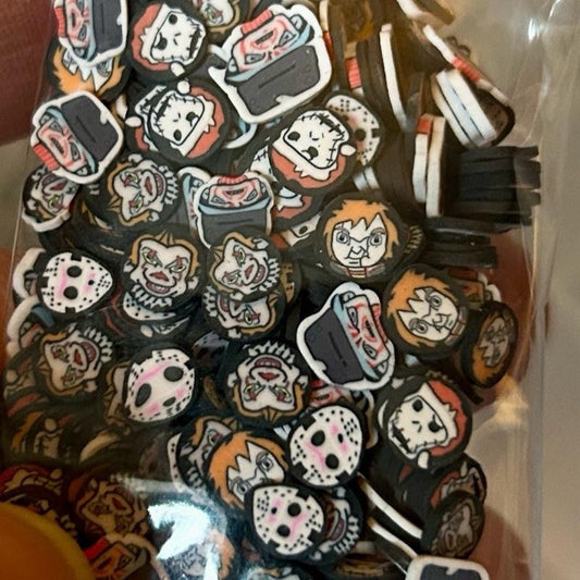 Polymer clay slices