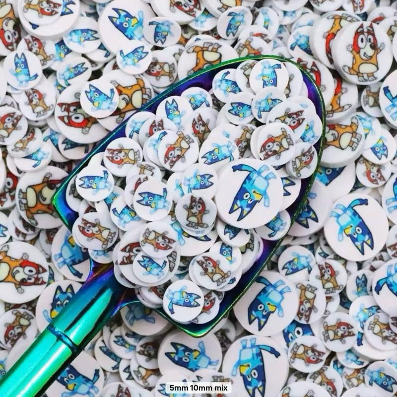 Polymer clay slices