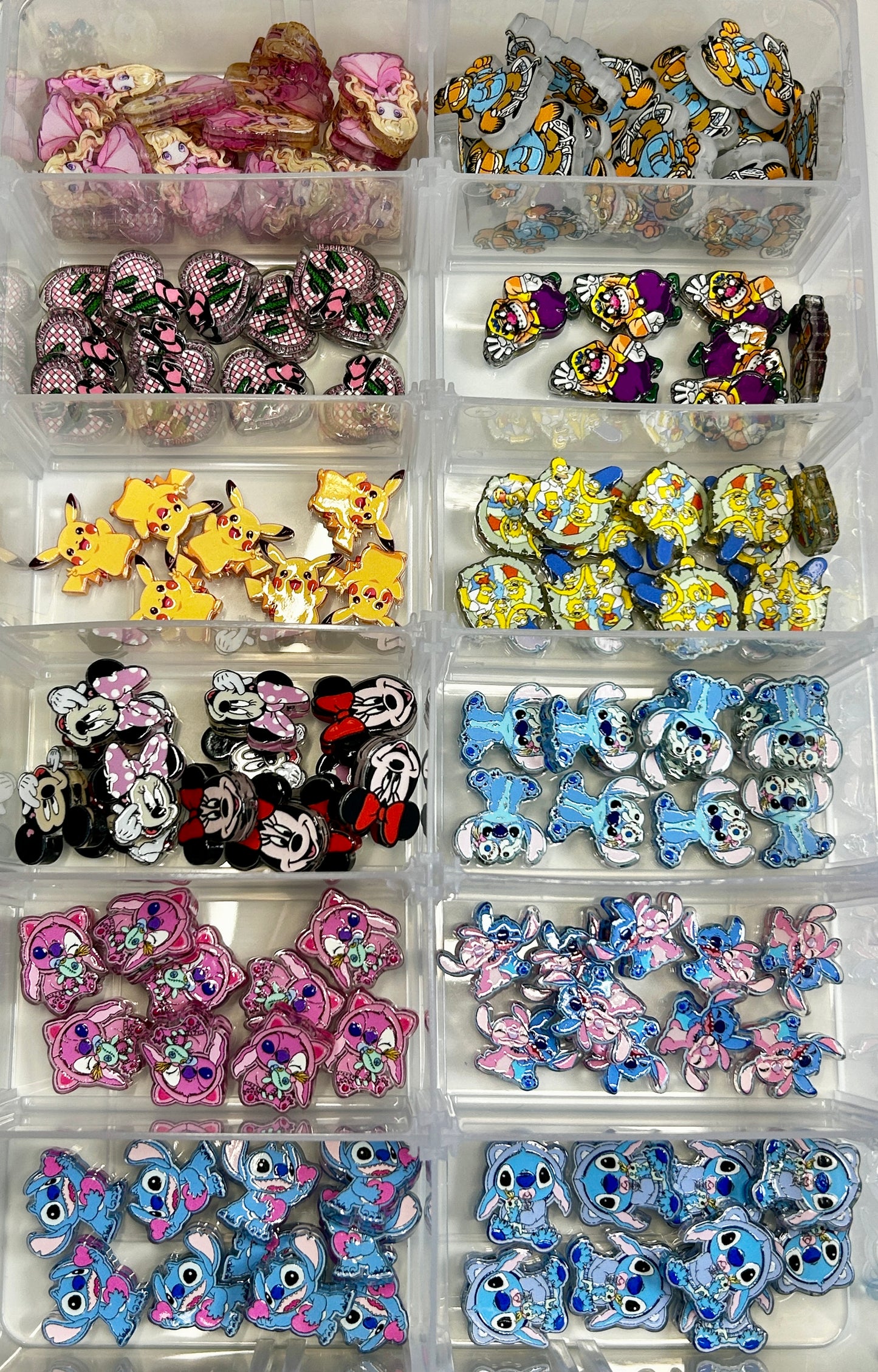 Focal Acrylic Beads