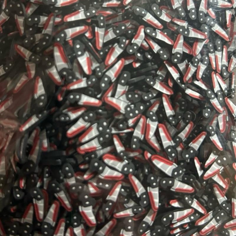 Polymer clay slices