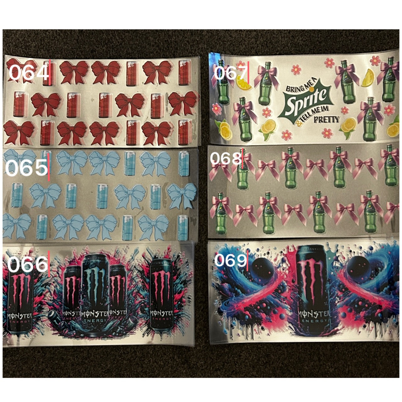 16oz cup wraps