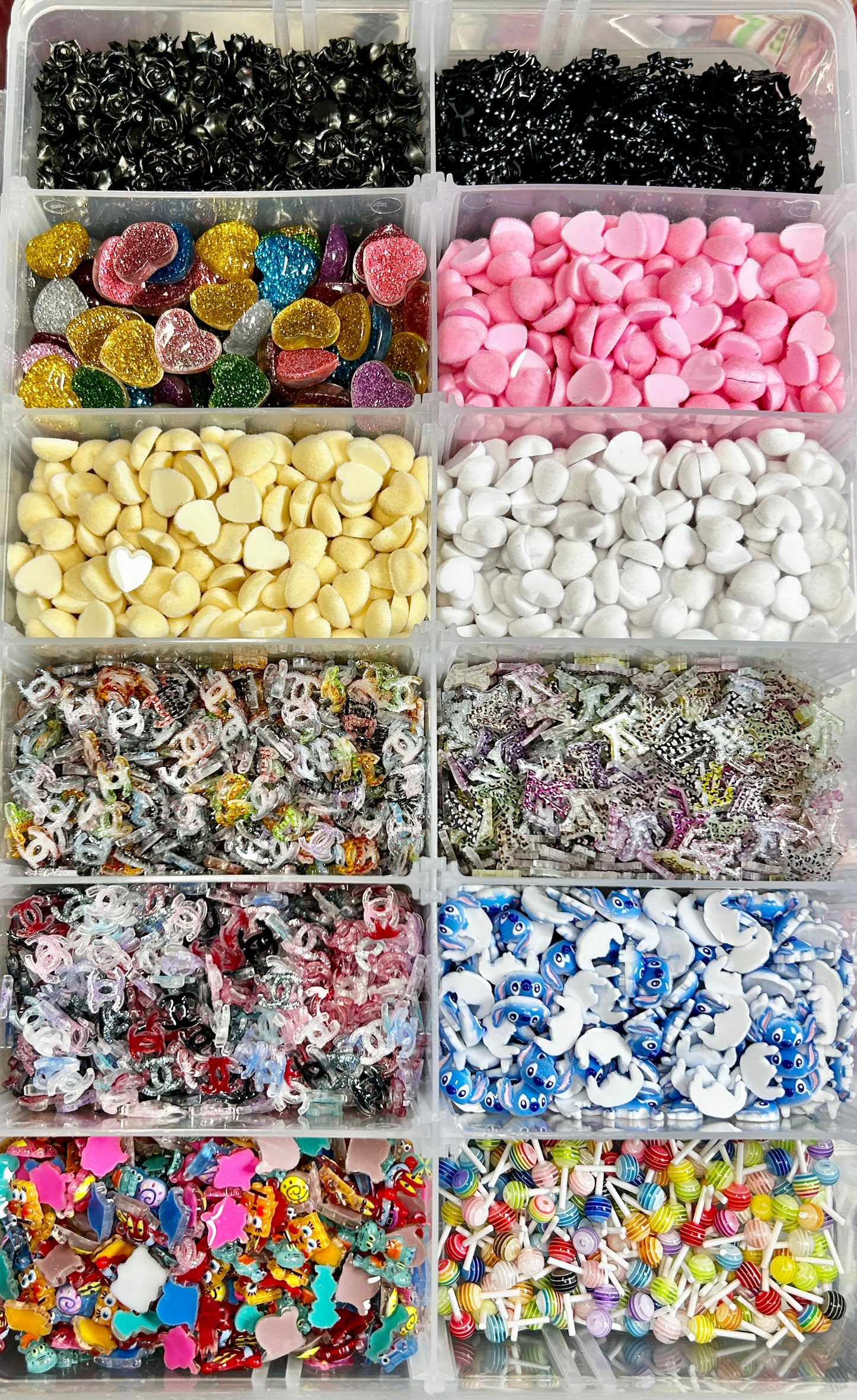 Focal Acrylic Beads