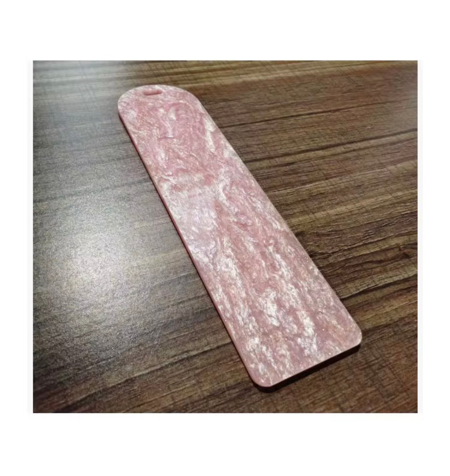 Resin bookmark colourful blank