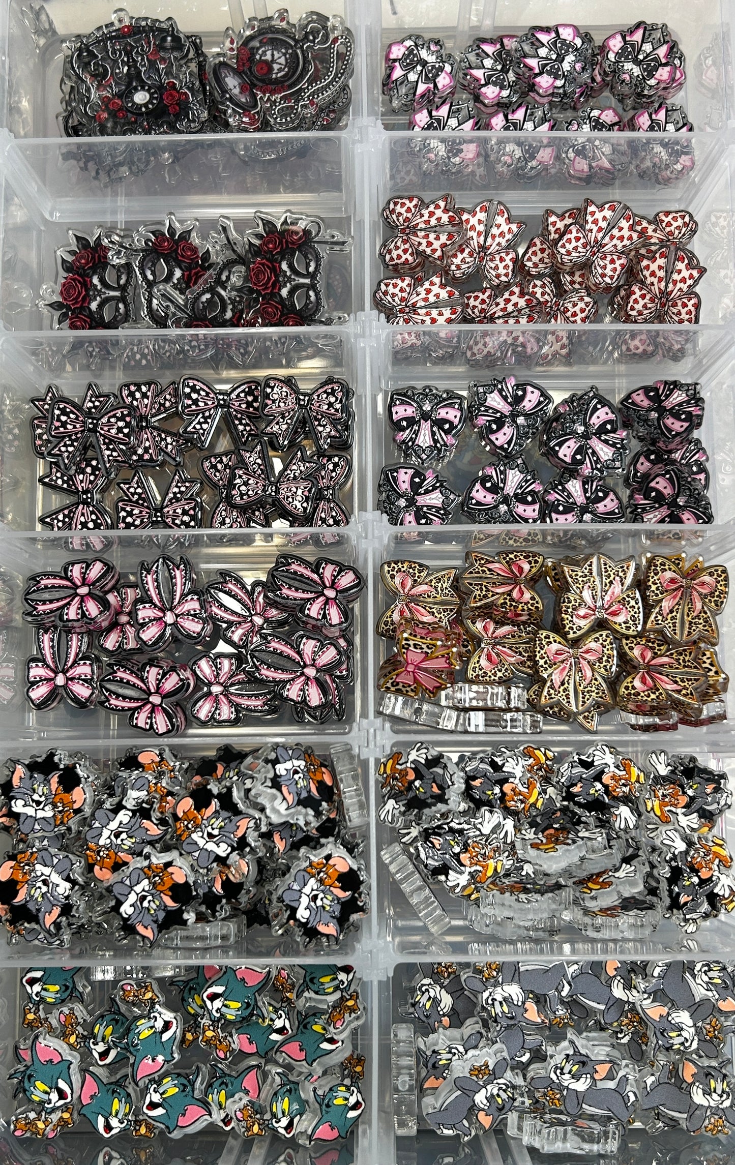 Focal Acrylic Beads