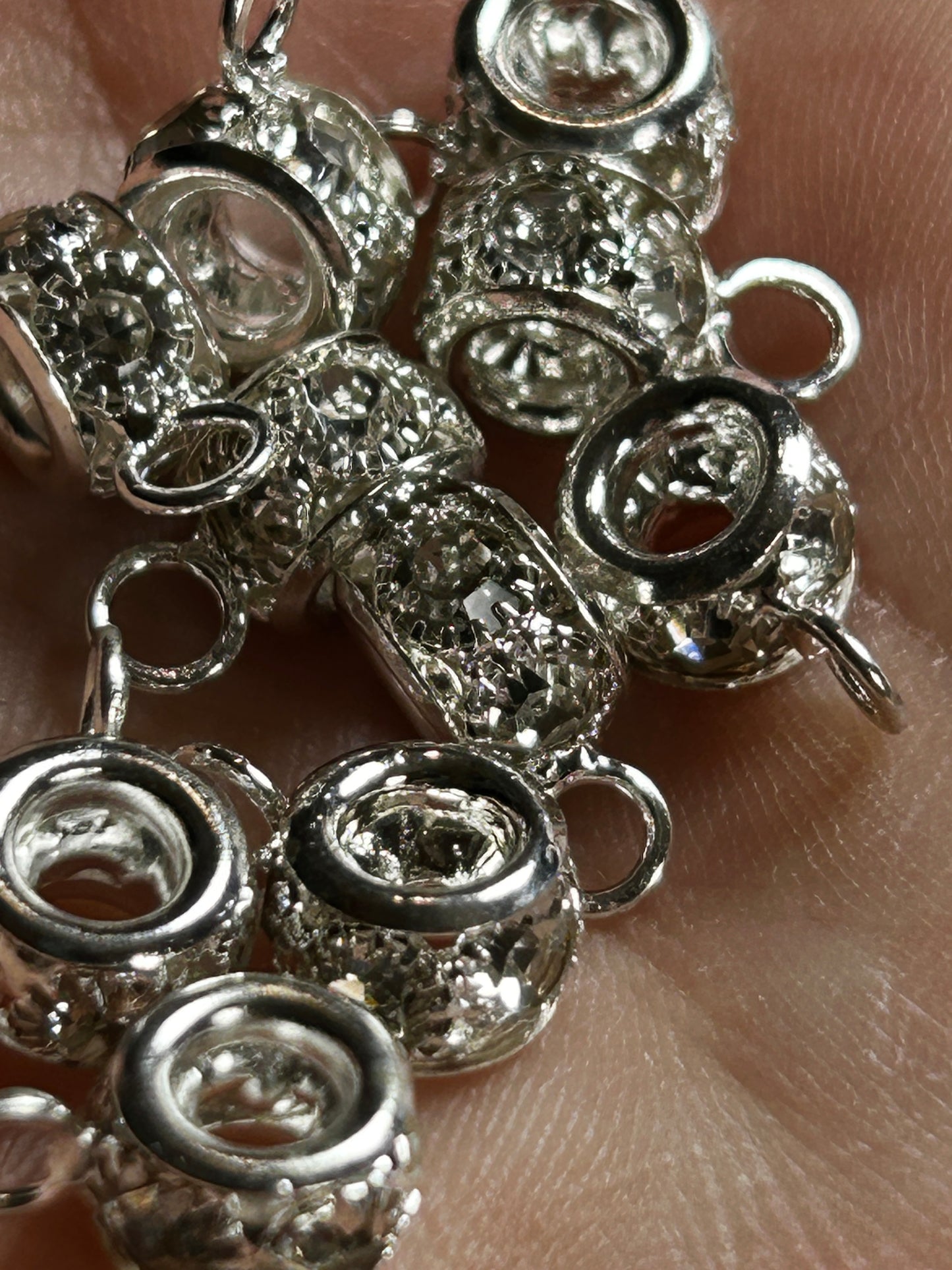 Rhinestone bails.