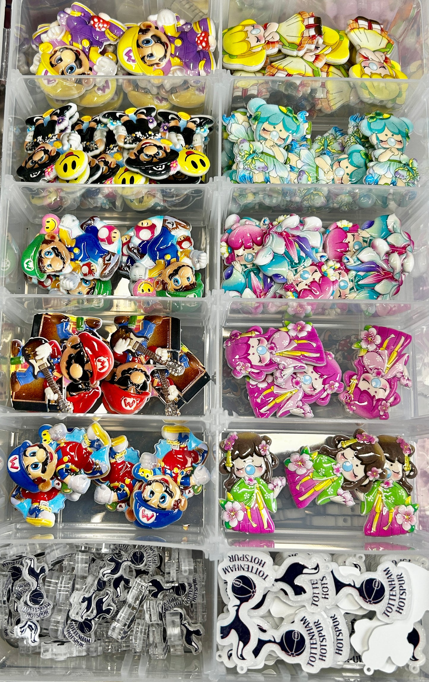 Focal Acrylic Beads