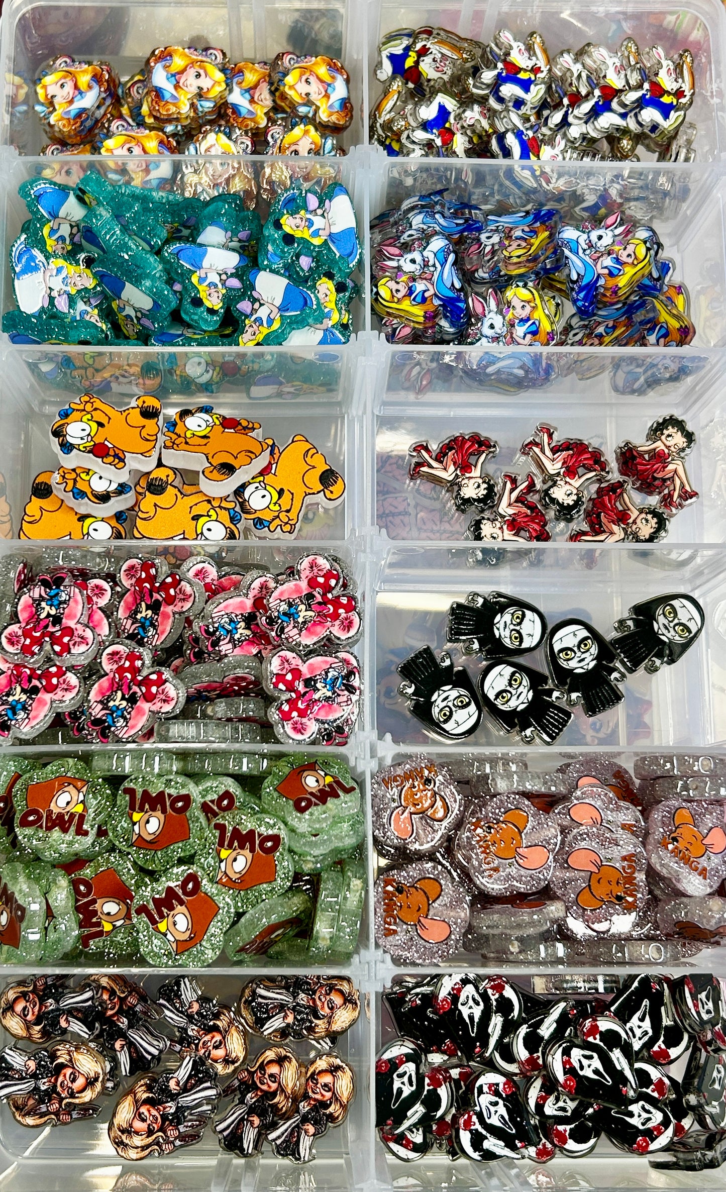 Focal Acrylic Beads