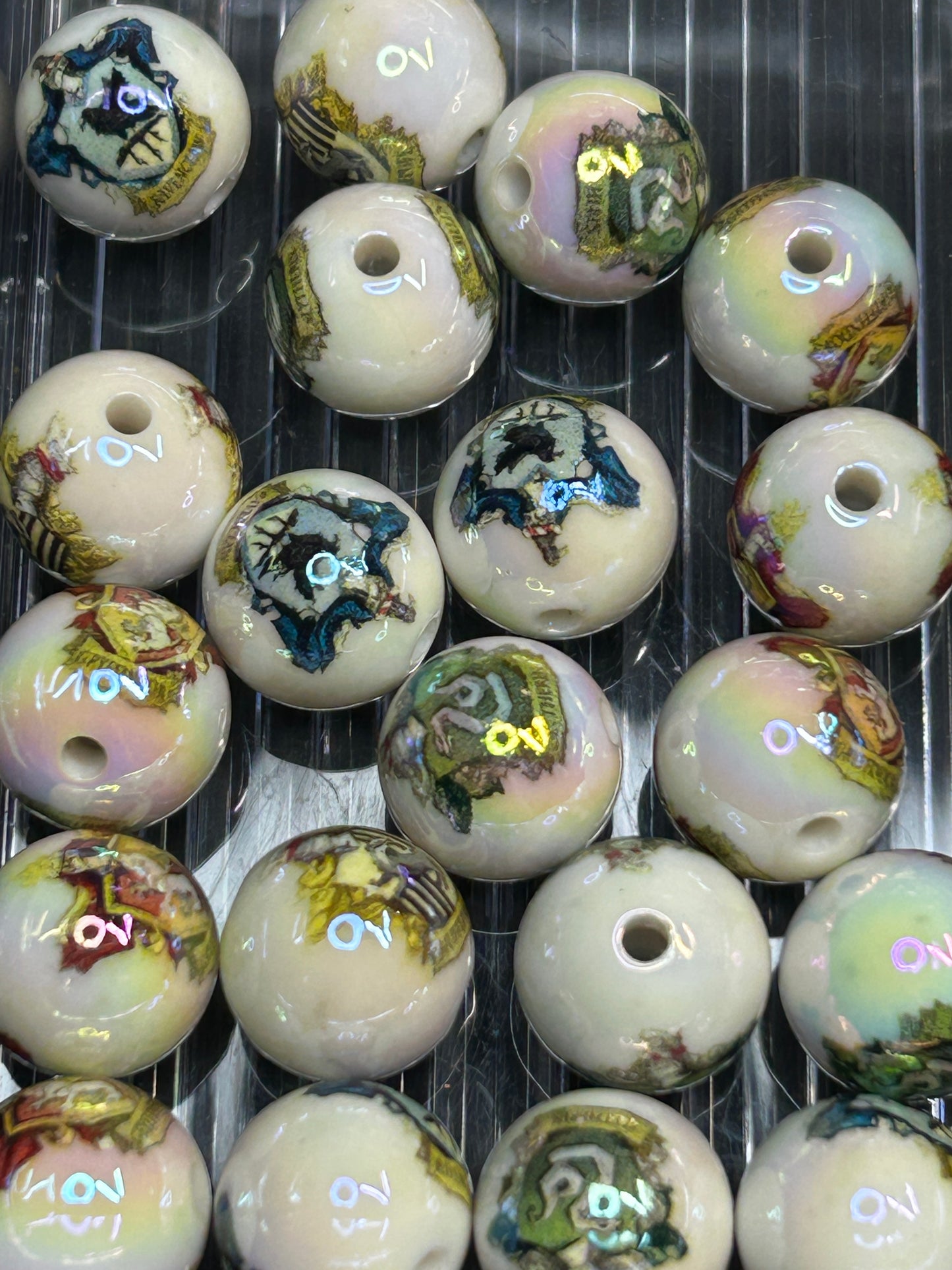 Printed beads