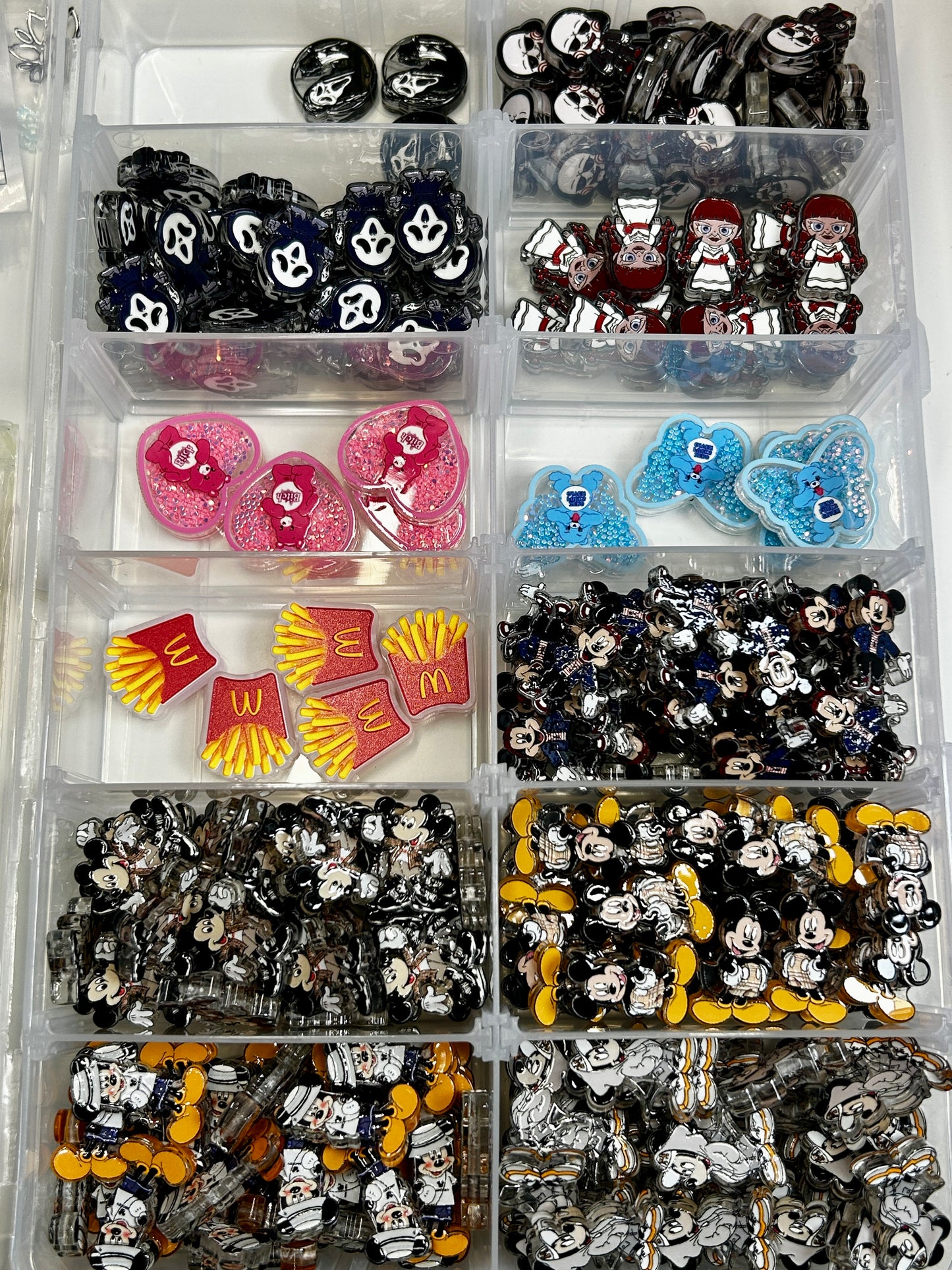 Focal Acrylic Beads