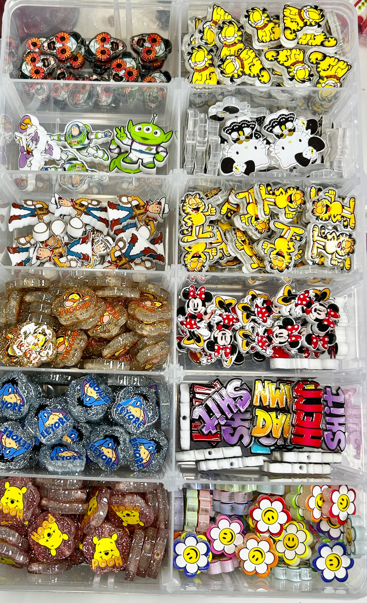 Focal Acrylic Beads