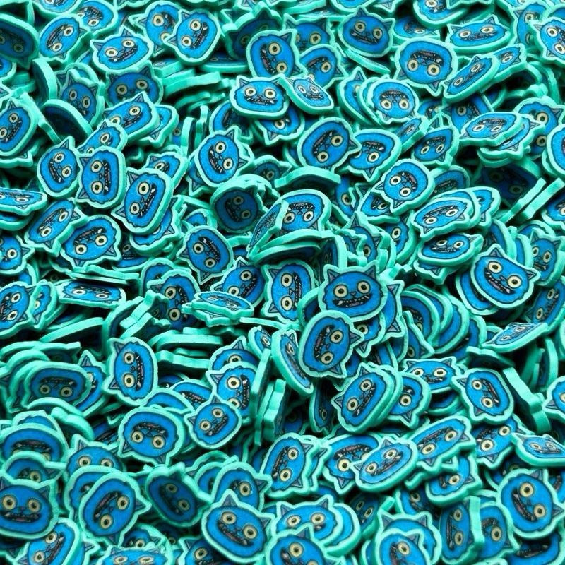 Polymer clay slices